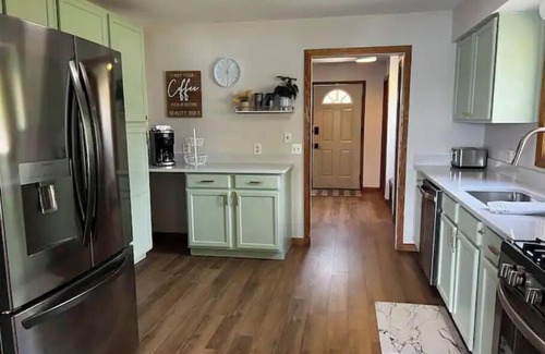 Wolf Lake House | Remodeled Lake House with Spa and Ocean Views, Sleeps 12