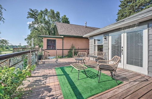 Osceola House | Modern Osceola Home with Fire Pit, Dock & Family-Friendly Perks