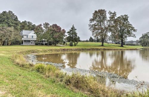 Pittsboro House | Beautiful Pittsboro Farmhouse on Expansive 220 Acres