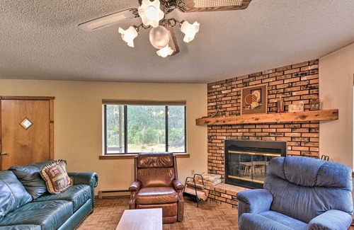 Nathrop Cabin | Remote Cabin: 3 Miles to Mt Princeton Hot Springs!