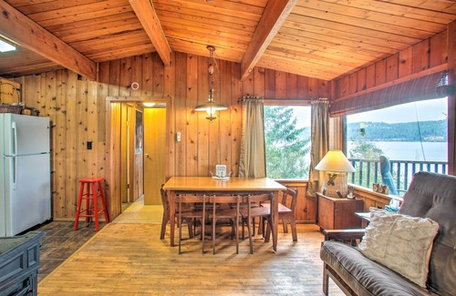 Worley Cabin | Idyllic Lakeside Cabin: 9.8 Rated with Spa & Beach Access