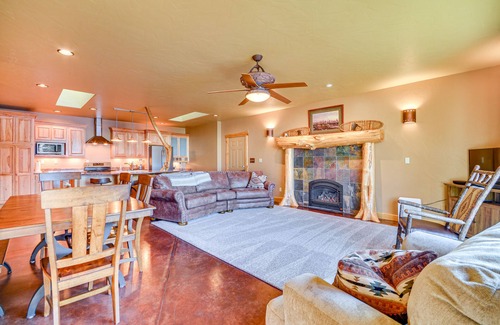 Nye Cabin | Serene Mountainside Cabin by Stillwater River with Spa