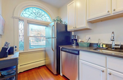 Cleveland Circle Apartment | Renovated 1-Bedroom Near MBTA, Shops & Pet-Friendly Stays