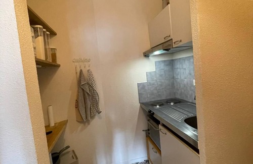 Gabas Apartment | Inviting Studio for 4 with Lake View in Artouste Fabrège