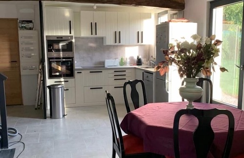 Tourville-en-Auge House | Experience the Renovated Norman Wine Press with Ocean Views