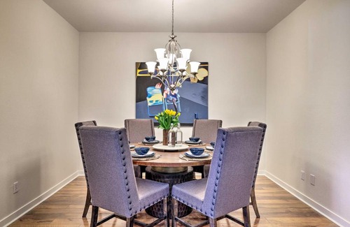 Downtown Apartment | Modern Downtown Retreat Just Steps from Plaza Park