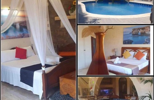 Nadur Villa | Renovated Farmhouse Retreat with Pool, Gym & Jacuzzi