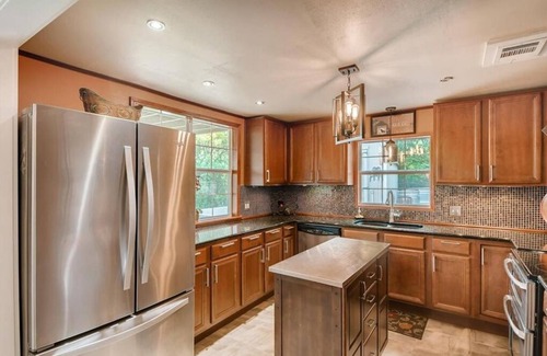 Jonestown House | Historic Lakefront Retreat with Spa and Stunning Views