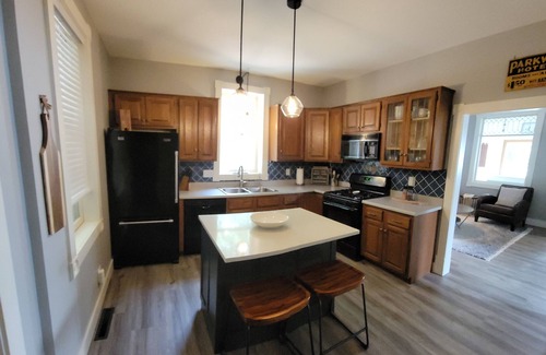Ortonville House | Serene Lake Home Oasis with Spa & Hot Tub Near Downtown