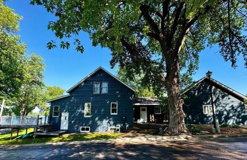 Ortonville House | Serene Lake Home Oasis with Spa & Hot Tub Near Downtown