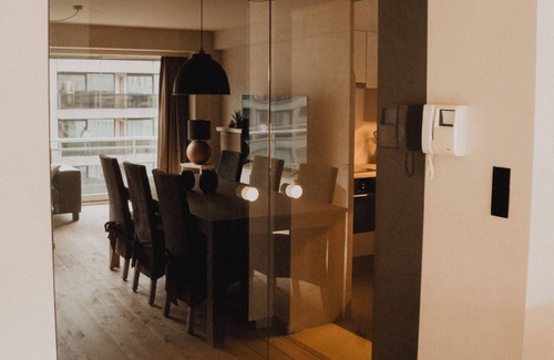Knokke Apartment | Modern Downtown Apartment Steps from the Beach with Ocean View