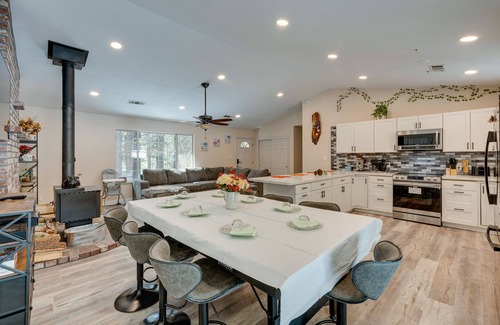 Croft House | Renovated Pioneer Home in Tranquil Wooded Oasis