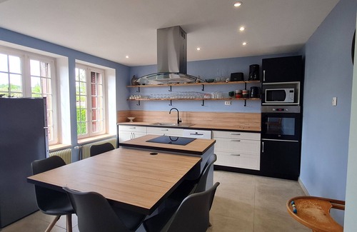 Mauvages Cottage | Gite Mauvages: Family-Friendly Retreat with Spa & Kitchen