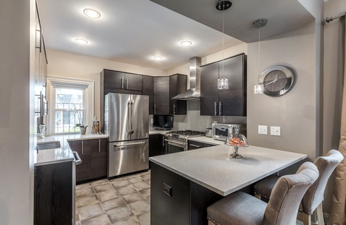 Merion Village House | Renovated Family Home: 2 Baths, EV Garage & Near Dining