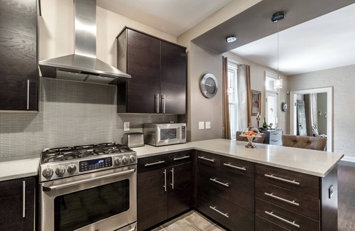 Merion Village House | Renovated Family Home: 2 Baths, EV Garage & Near Dining