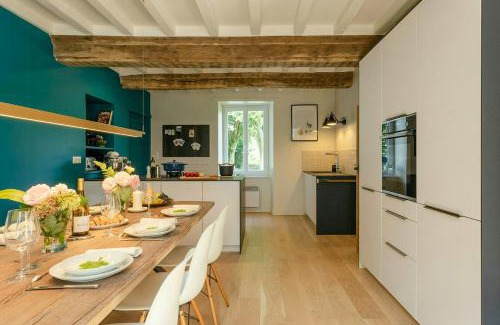 Percy-en-Normandie House | Renovated Stone House In Normandy