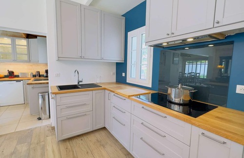 La Couarde-sur-Mer House | Renovated Villa Oasis Under Pines with Ocean Views