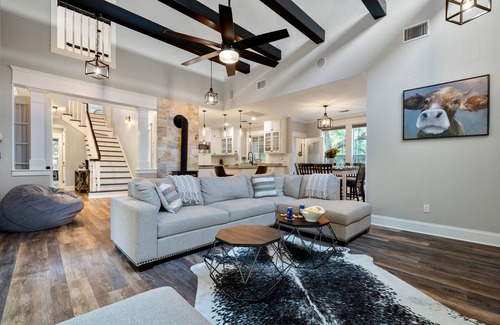 Henly House | Renovated Retreat with Private Pool, Hot Tub & Game Room