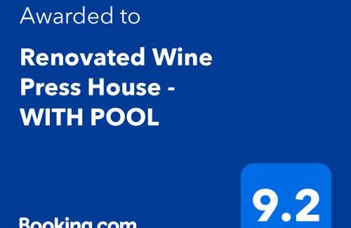 Sao Pedro House | Renovated Wine Press House with Pool and Ocean Views