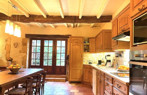 Lanquais House | Relax in a Private Pool House in Dordogne with Pets Welcome