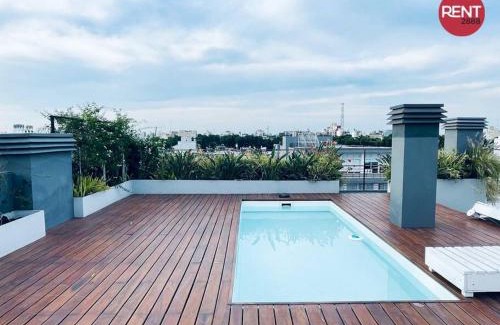 Pasteur Apartment | Delightful Stay at Rent Magariños with Pool & Hot Tub