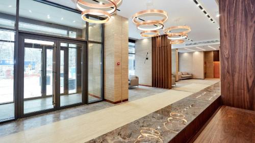 Dniprovs'kyi District Apartment | Book a VIP Apartment in Kyiv with Top-Rated Amenities