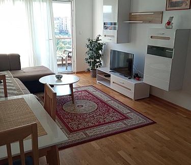 Podgorica Apartment | Highly Rated Renta Apartman with Pool & Breakfast Included