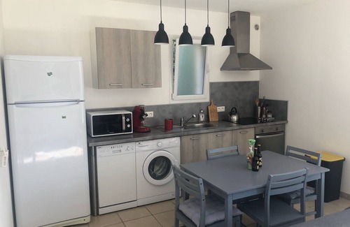 Corbara Apartment | Serene Garden-Level Retreat in Corbara with Pool & Ocean View