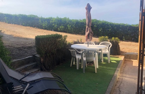 Corbara Apartment | Serene Garden-Level Retreat in Corbara with Pool & Ocean View