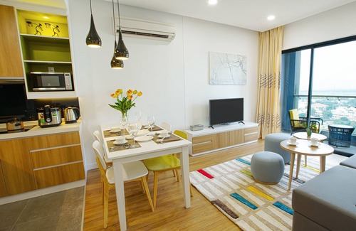 Tan Binh Apartment | Bright Republic Plaza Serviced Apartment with Ocean Views