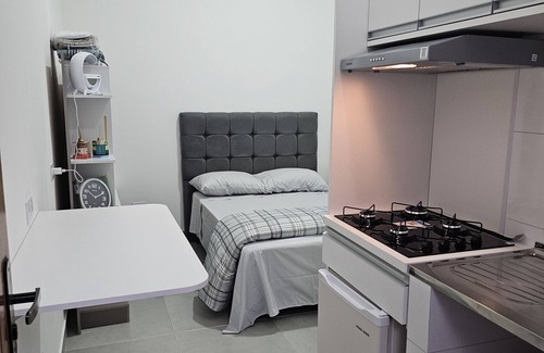 Sao Paulo Apartment | Cozy Residêncial Jardim Mazza Loft Studio with Spa & Pets Welcome