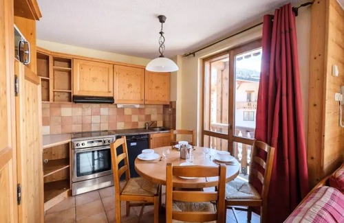 Lanslevillard Apartment | Family-Friendly Residence Les Balcons de Val Cenis Village