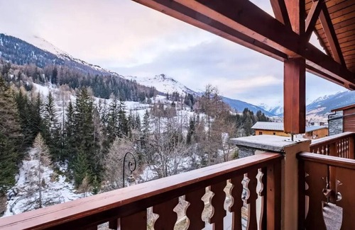 Lanslevillard Apartment | Inviting Residence Les Balcons de Val Cenis Le Haut Retreat