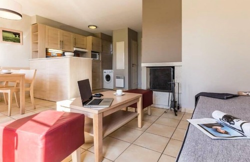 Port-en-Bessin-Huppain House | Residence Pierre & Vacances Le Green Beach**** - House 8 people - 3 bedrooms - Fireplace - Terrace