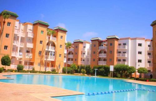 El Mansouria Apartment | Cozy Residence Al Kawtar with Ocean View and Pool