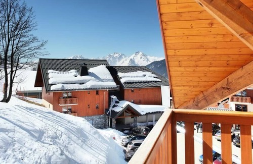 Montgellafrey Apartment | Cozy Residence Le Hameau: Family Apartment with Pool