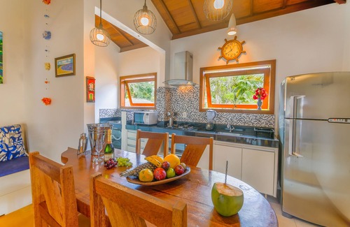 Arraial d'Ajuda Condo | Tranquil Residence Pé na Areia with Ocean View & Private Pool