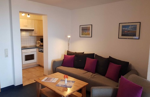 Sellin Apartment | Seeblick 25: Balcony Retreat with Breathtaking Sea Views