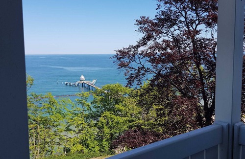 Sellin Apartment | Seeblick 25: Balcony Retreat with Breathtaking Sea Views