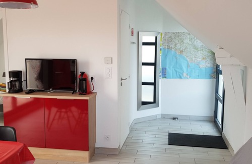 Guidel Apartment | Relaxing Getaway at Residence Ti Korelo with Spa & Sauna
