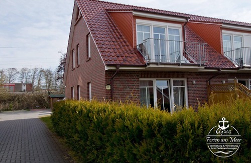 Norddeich Apartment | Exceptional Residence Whg 2 Norddeich with Pool & Spa