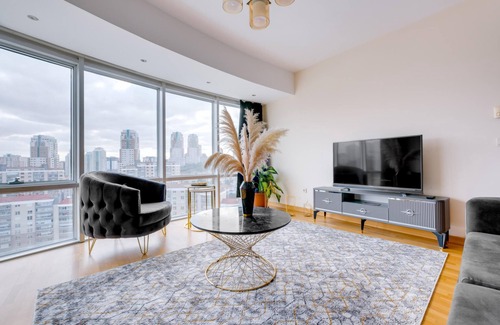Basaksehir Apartment | Modern Residence with City View Near Mall of Istanbul