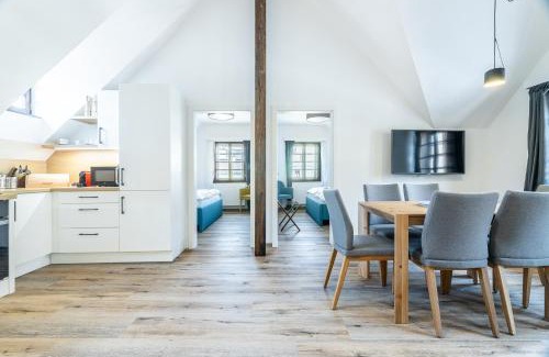 Cesky Krumlov Apartment | Family-Friendly Residence Wurmfeld with Three Bedrooms