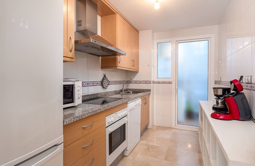 San Luis de Sabinillas Apartment | Relax at Residencial Duquesa 2044: Rated 9.2 & Pool Access