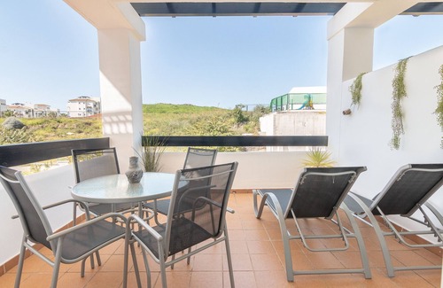 San Luis de Sabinillas Apartment | Inviting Residencial Duquesa: Pool, Spa & Family-Friendly