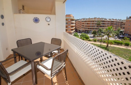 San Luis de Sabinillas Apartment | Discover Residencial Duquesa: Family-Friendly with Pool & Spa