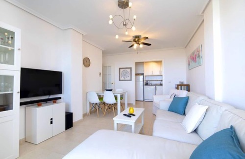 Pueblo Mascarat Apartment | Exceptional Residencial Jazmines: Oceanfront Retreat Awaits