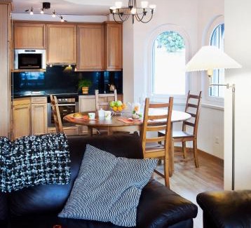 Leukerbad Apartment | Elegant Residenz Ambassador B33 with Hot Tub & 9.5 Rating