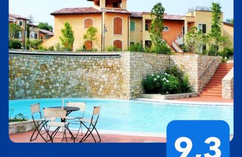 Manerba del Garda Apartment | Experience Resort Borgo del Torchio with Oceanfront Views