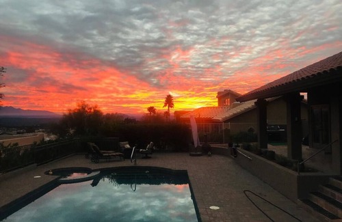 Fountain Hills House | Mountain View Resort Home with Pool and Spa Amenities